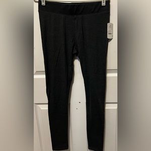 BNWT Heather Gray cotton leggings